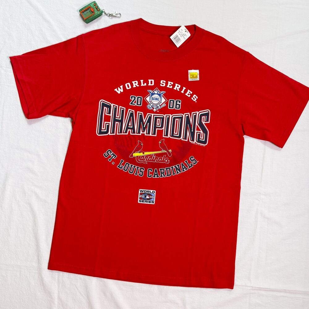 St Louis Cardinals 2006 World Series Champions T-Shirt - NWT